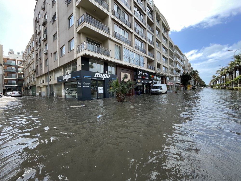 Deprem bölgesi İskenderun'da deniz bir kez daha taştı - 6