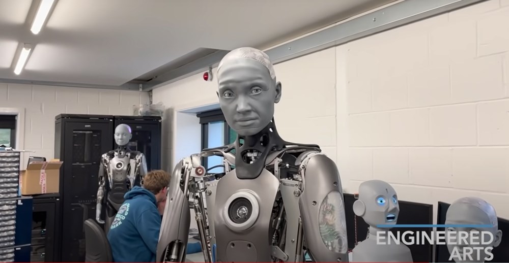 En gelişmiş insansı robot "Ameca" tanıtıldı - 8