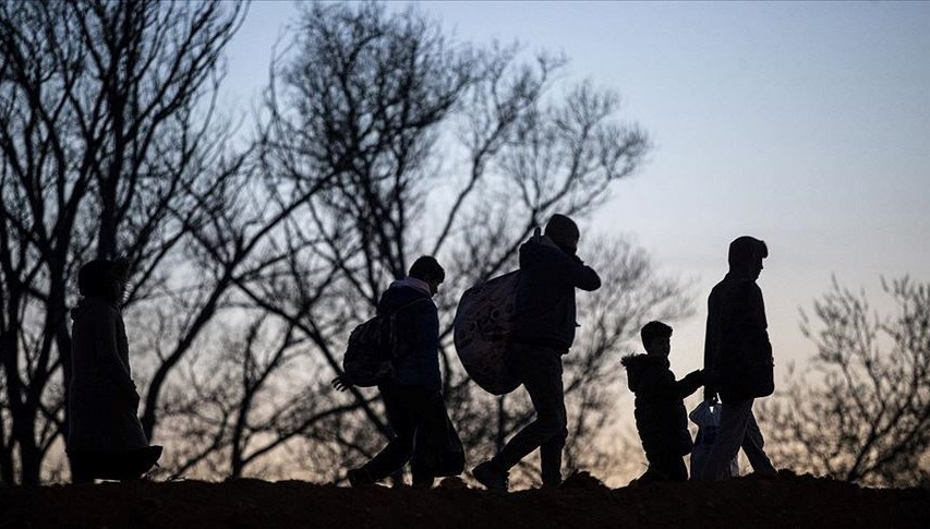 Kırklareli'nde 14 düzensiz göçmen yakalandı