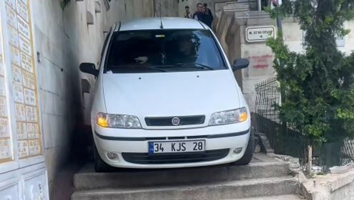 Navigasyon merdivenli yola soktu Navigasyon merdivenli yola soktu