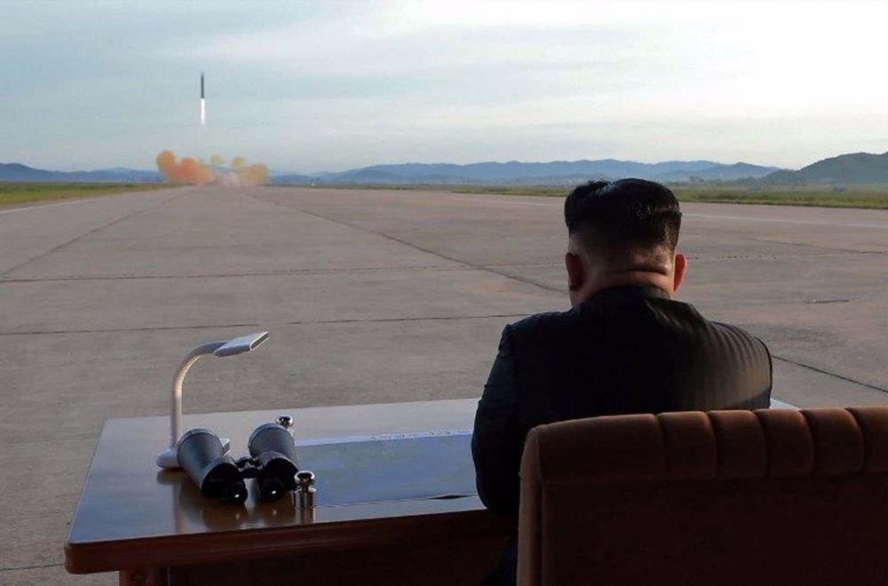 Balistik füze denemesi sonrası Kuzey Kore lideri Kim'den açıklama - 1