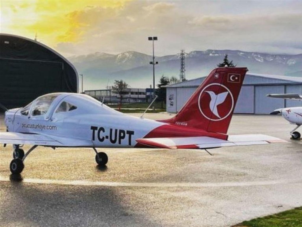 Düşen tek motorlu eğitim uçağı Yunuseli Havaalanı’ndan havalanmıştı.