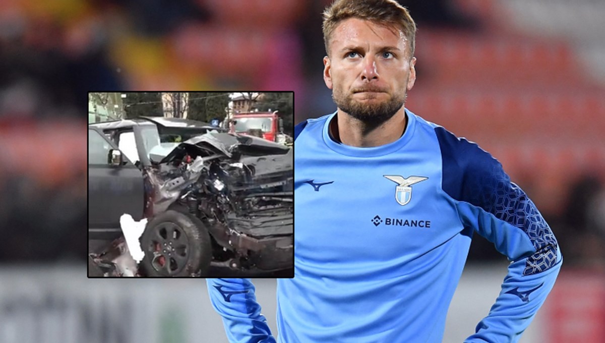 Lazio'dan trafik kazası yapan Immobile'nin sağlık durumu hakkında açıklama