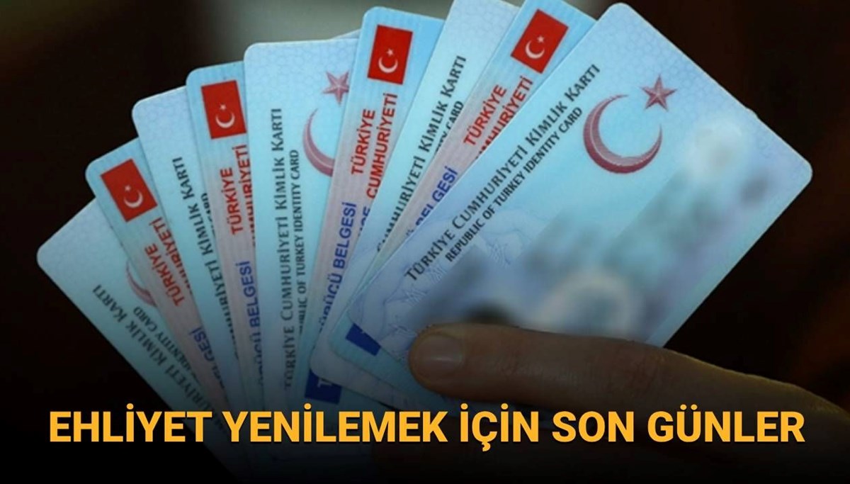 Ehliyet yenileme için son tarih belli oldu: 2025 Ehliyet yenileme ne zaman bitiyor, cezası ne kadar?
