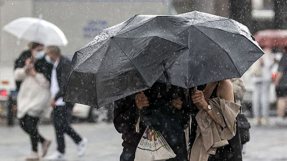Meteoroloji'den 11 il için kuvvetli yağış uyarısı - 1