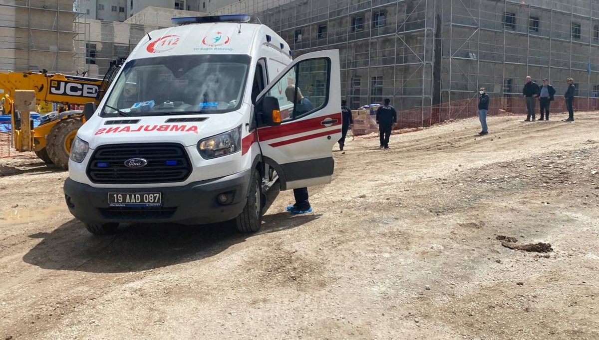 İnşaat işçisi yaralandı İnşaat işçisi yaralandı