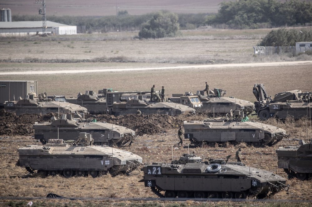 GözlerGazze sınırına çevrildi | İsrail kara harekatına hazırlanıyor (Hamas - İsrailçatışmalarında 8. gün) - 19