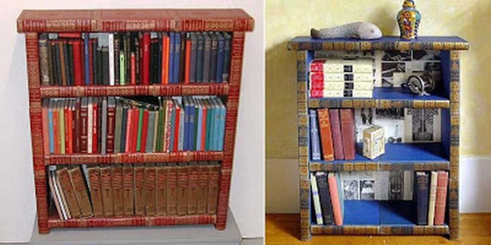 Что можно сделать из старых книг Kitaplıktan daha fazlası