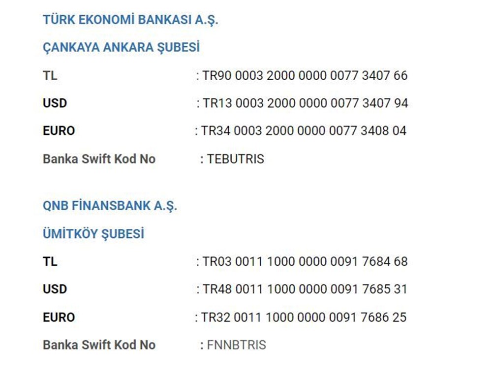AFAD Deprem Bağışları için hesap bilgilerini paylaştı: AFAD deprem yardımı nasıl, nereden yapılır? - 6