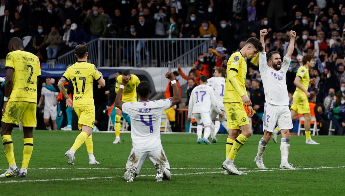Son şampiyon elendi: Real Madrid, Şampiyonlar Ligi yarı finalinde