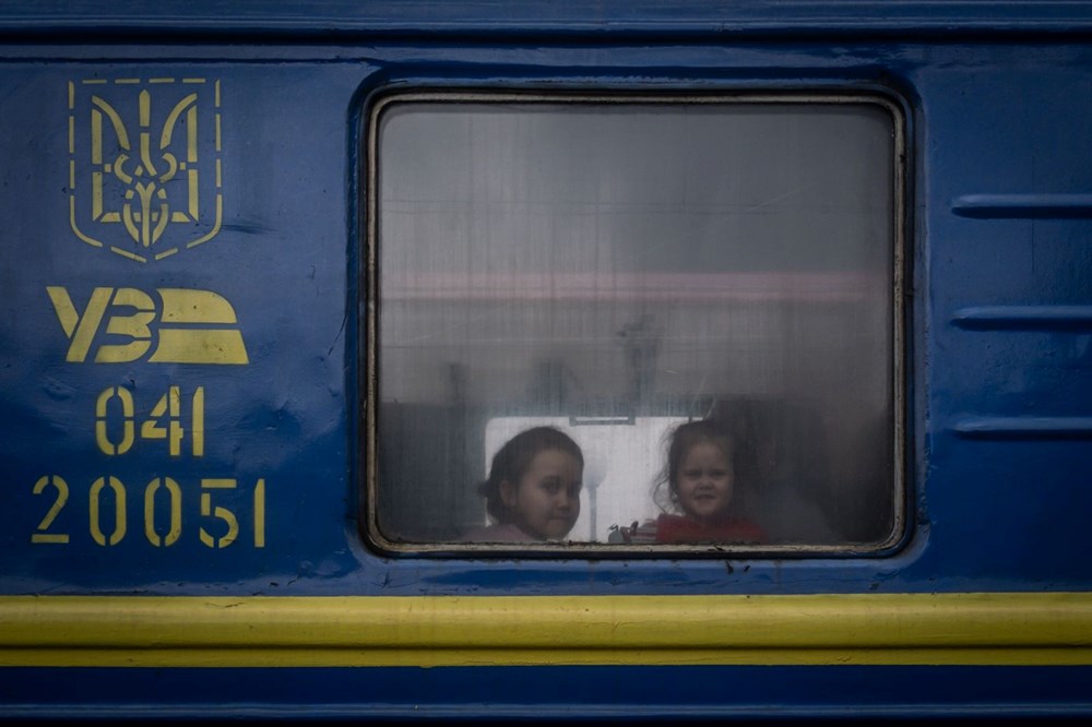 Rus saldırısından kaçış: Lviv tren istasyonunda endişeli bekleyiş - 31