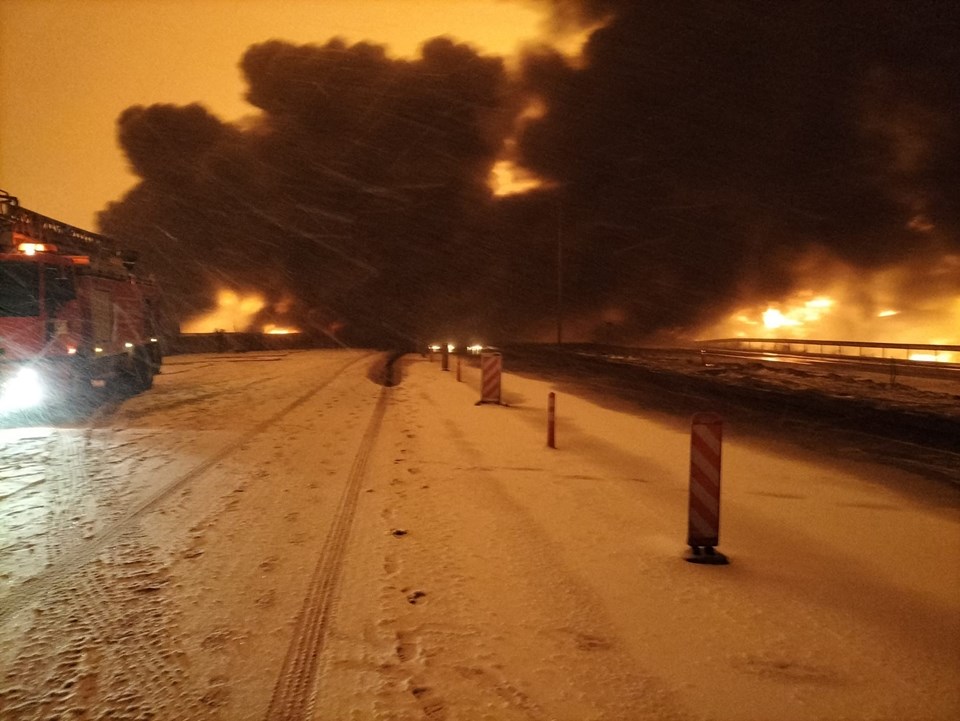 Kahramanmaraş Pazarcık'ta petrol boru hattında patlama - 1