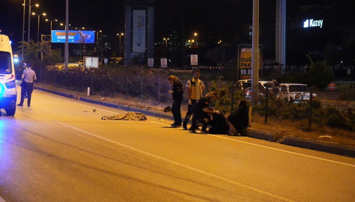 Yolun karşısına geçerken otomobilin çarptığı yaya öldü Yolun karşısına geçerken otomobilin çarptığı yaya öldü