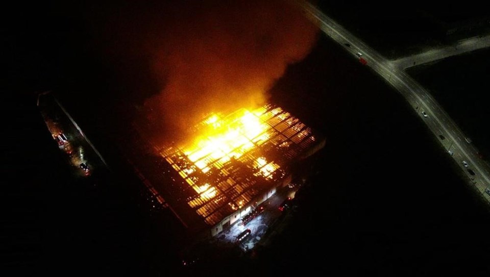 Kayseri'de fabrika yangını - 2