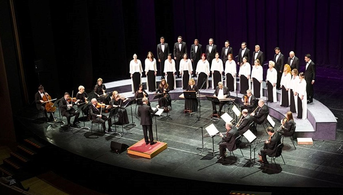 Cumhurbaşkanlığı Klasik Türk Müziği Korosu'ndan konser
