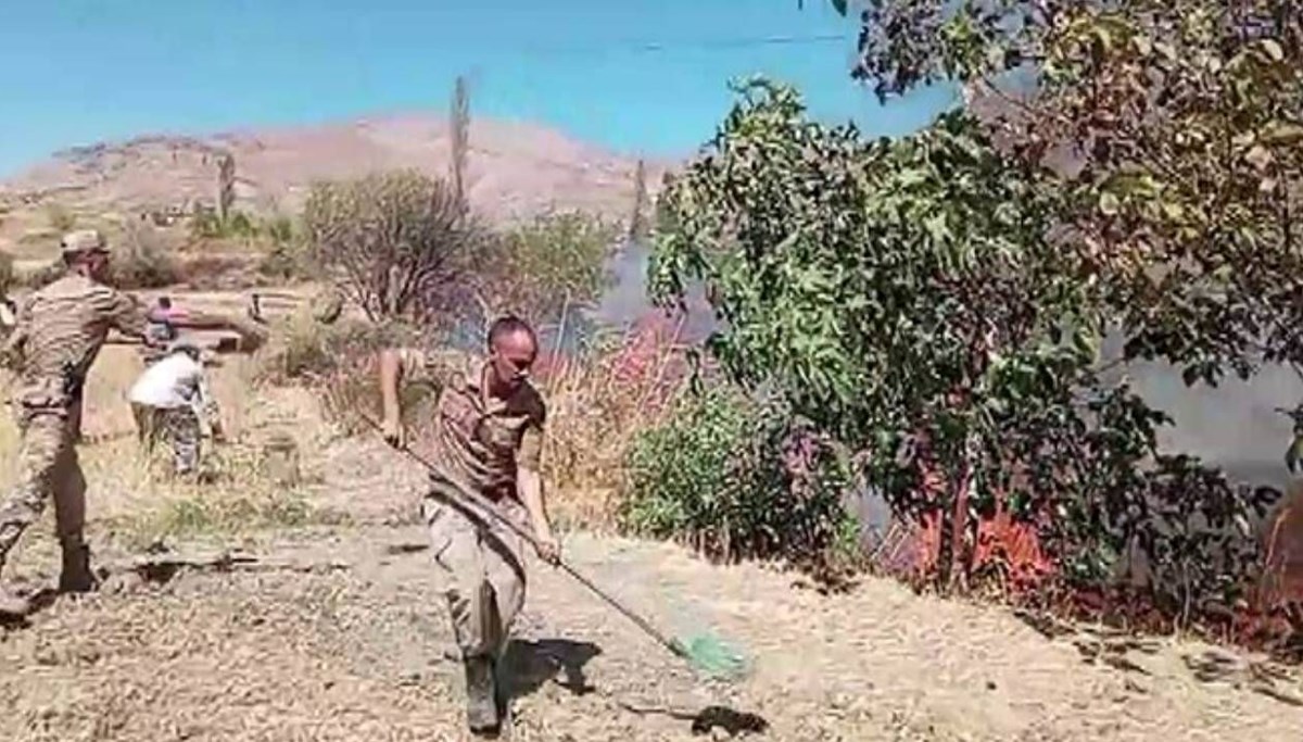 Diyarbakır’da korkutan yangın