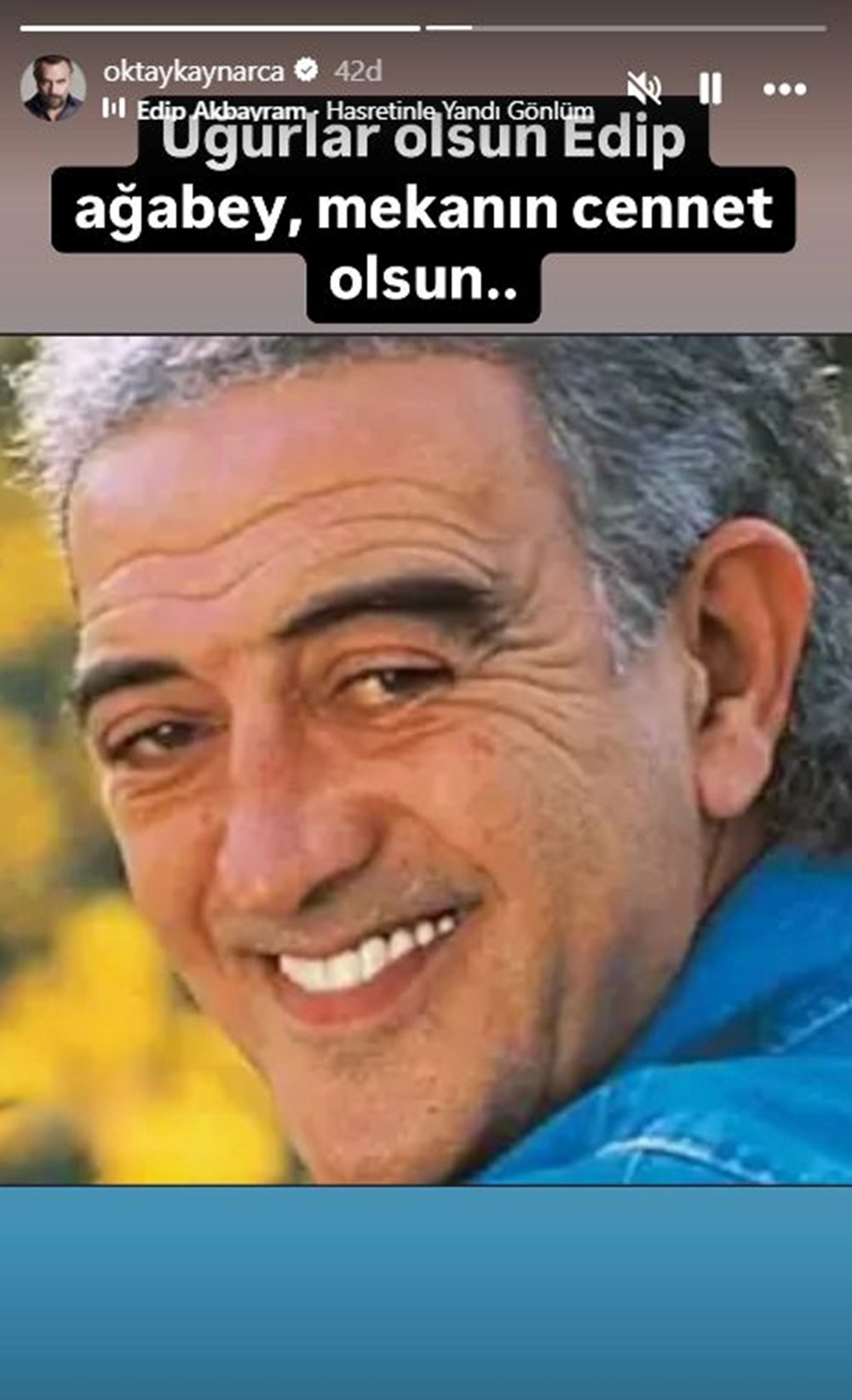 Edip Akbayram'ın vefatı sonrası peş peşe paylaşımlar: Bir dost kaybetmek ne acı - 7