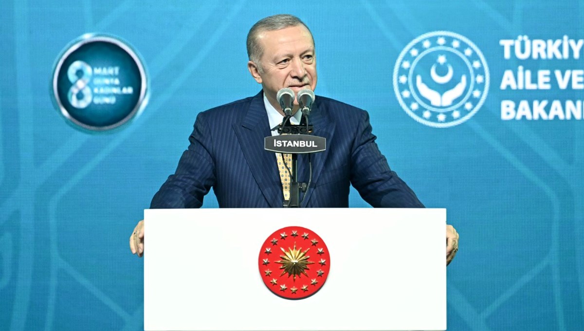 Cumhurbaşkanı Erdoğan: Sadece 8 Mart değil yılın kalan 364 günü de kadınların günüdür