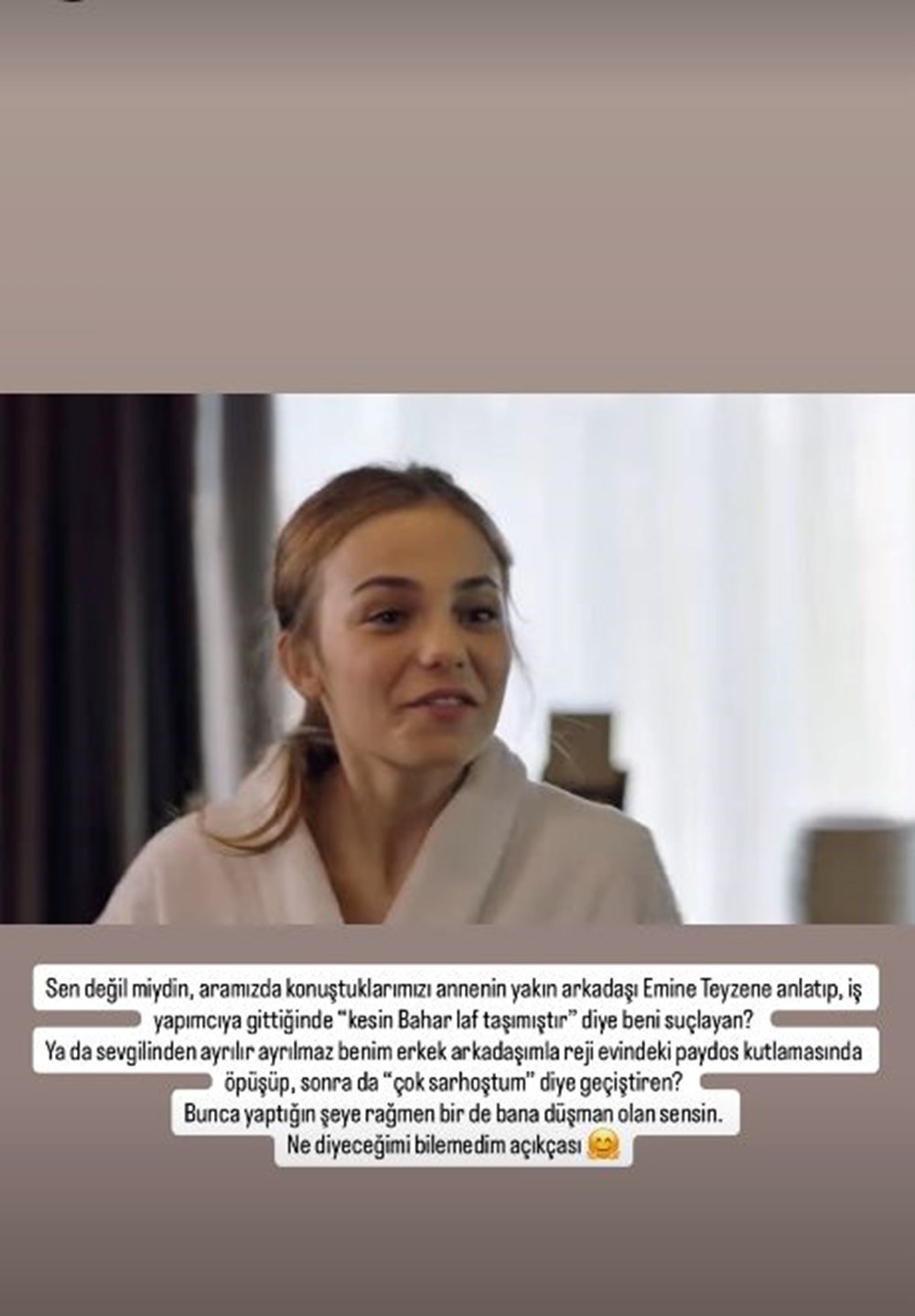 Bahar Şahin-Mine Tugay tartışmasına Sera Kutlubey de dahil oldu: Bana düşman olan sensin - 7