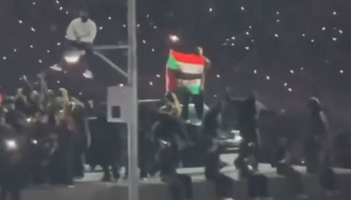 ABD'de Super Bowl'da Gazze protestosu ABD'de Super Bowl'da Gazze protestosu