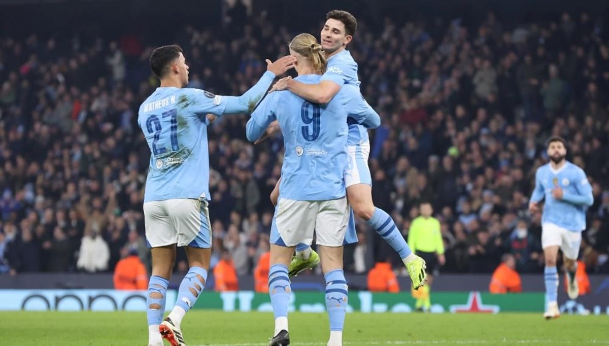 Manchester City, Kopengah'ı geçti: Çeyrek final biletini aldı