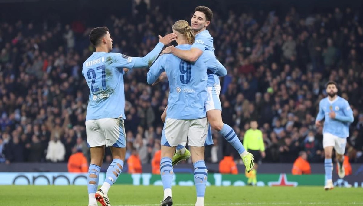 Manchester City, Kopengah'ı geçti: Çeyrek final biletini aldı Manchester City, Kopengah'ı geçti: Çeyrek final biletini aldı