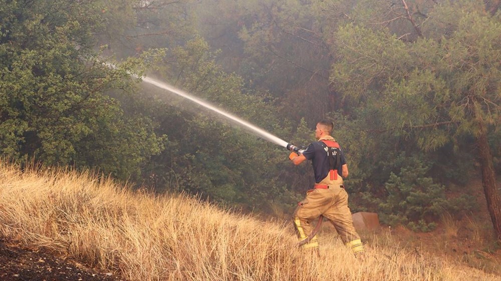 Orman yangınlarıyla mücadele: 3 ilde yangınlar kısmen kontrol altında - 12