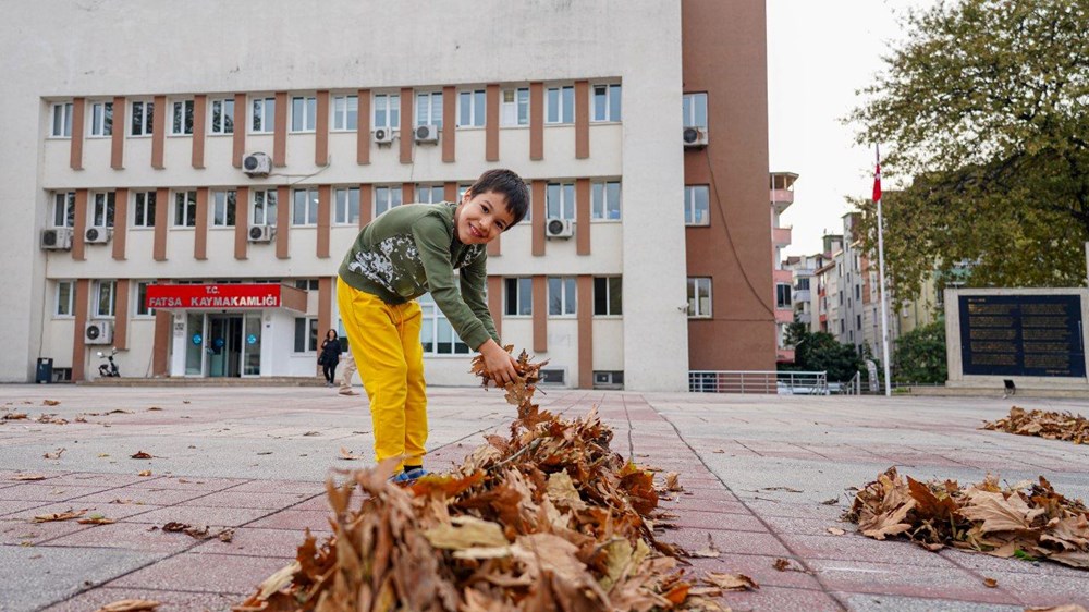 Belediye işçilerinden Atatürk silüeti - 7