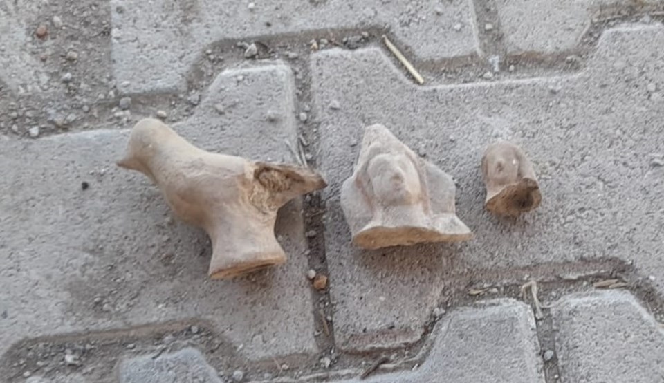 Afyonkarahisar'da Roma dönemine ait tarihi eserler bulundu - 1