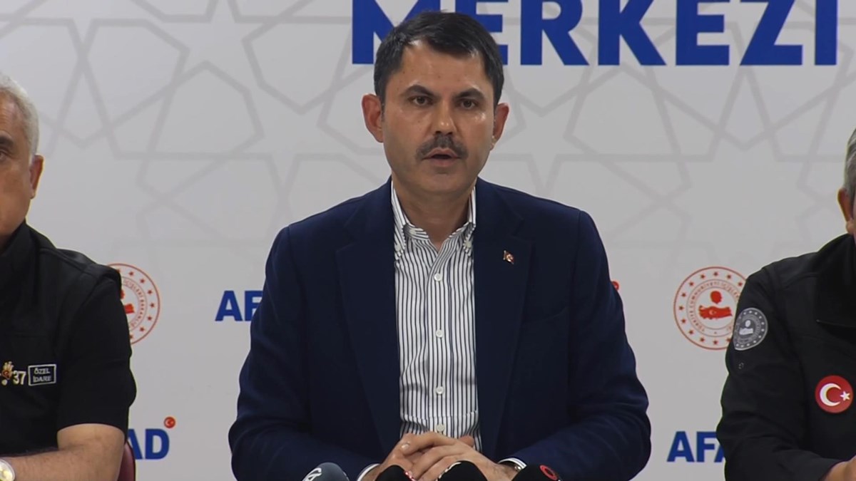 Çevre, Şehircilik ve İklim Değişikliği Bakanı Murat Kurum, kabine toplantısının ardından Kastamonu