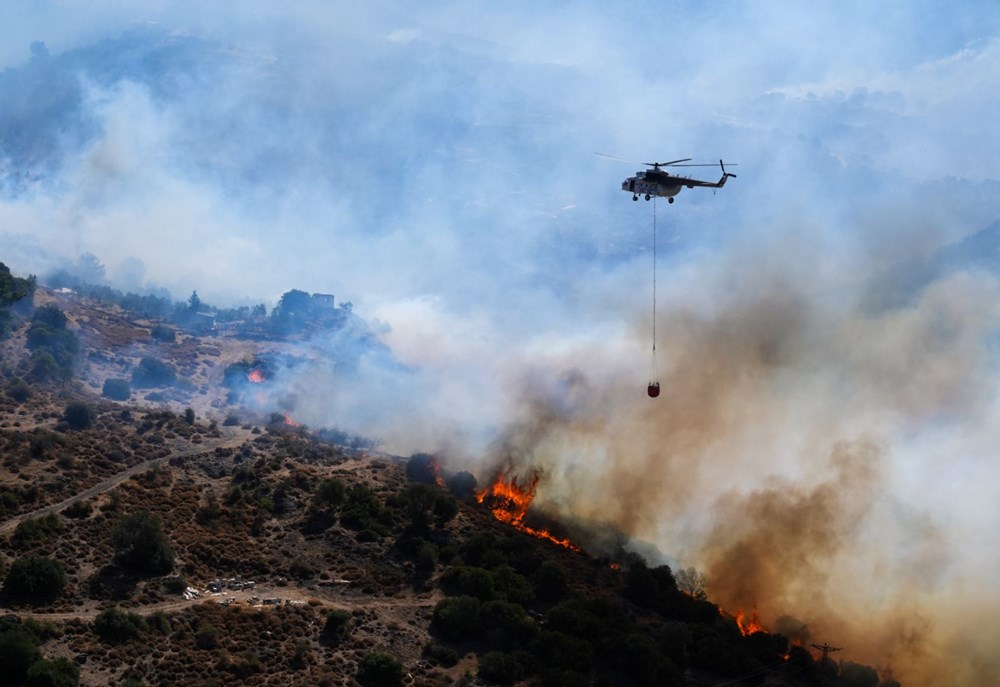 Bolu, Manisa ve İzmir'de orman yangını: Çanakkale'deki yangın kontrol altında - 6