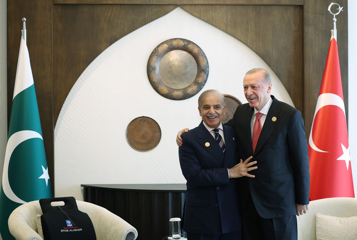 Pakistan Başbakanı Şerif ve Cumhurbaşkanı Erdoğan