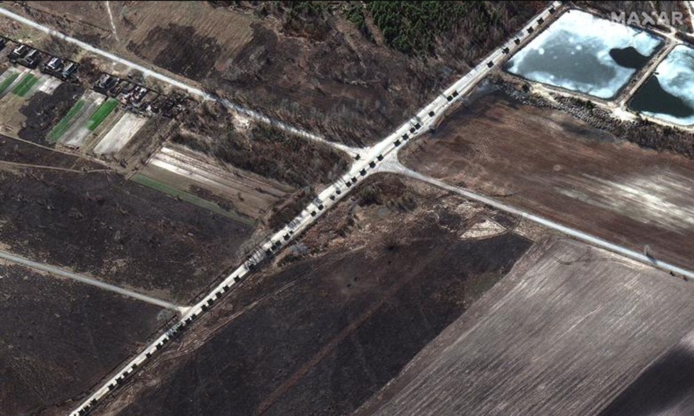 Rusya’nın Ukrayna’ya saldırısında dördüncü hafta: Savaşın ilk gününden bu yana uydu görüntüleri - 24