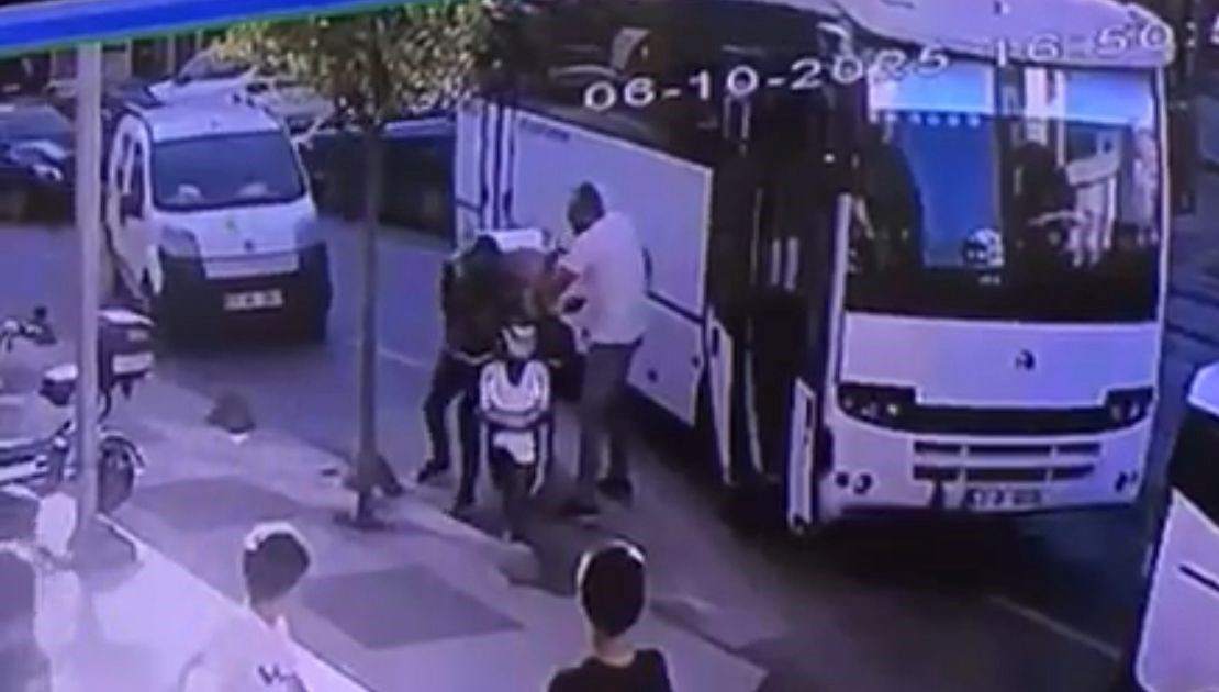 Kocaeli Çayırova'da motokuryeye saldırı