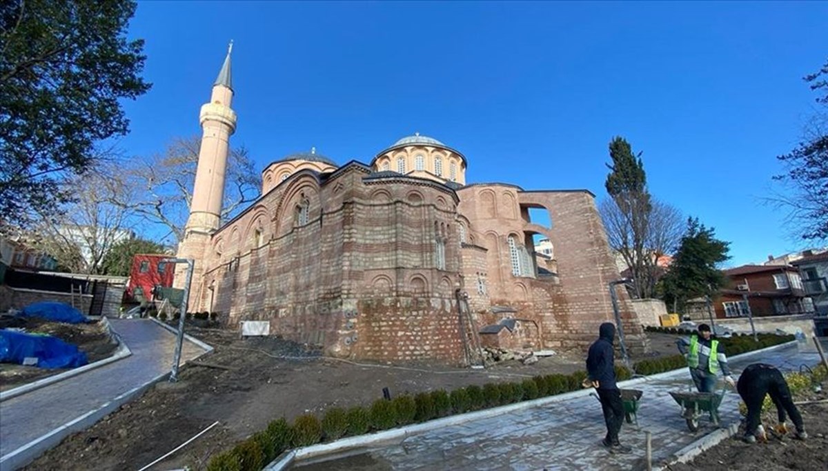 Kariye Camii'nin mayısta açılması planlanıyor Kariye Camii'nin mayısta açılması planlanıyor