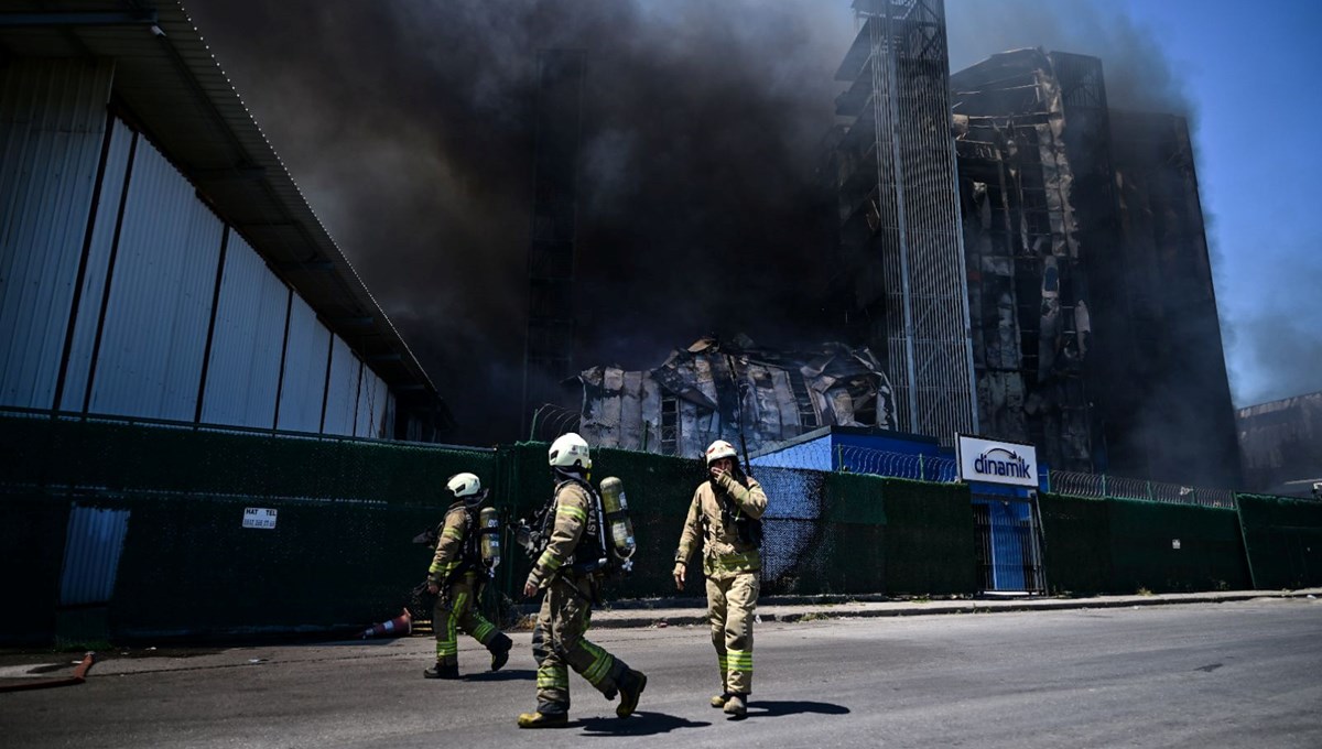 Tuzla'da korkutan yangın