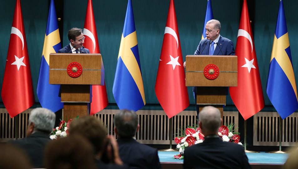 İsveç Başbakanı Ankara'da