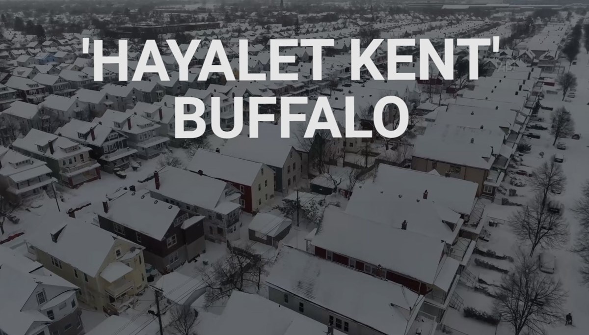 ABD’de etkili olan kutup soğukları Buffalo’yu hayalet kente çevirdi