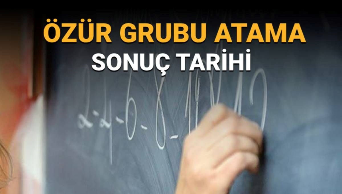 Özür grubu il içi tayin sonuç tarihi: Mazerete bağlı (özür grubu) atama sonuçları ne zaman açıklanacak?