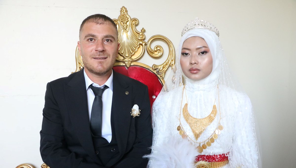 Turist kafilesinden kopunca hayatının aşkını buldu: Yüksekova’ya Endonezyalı gelin