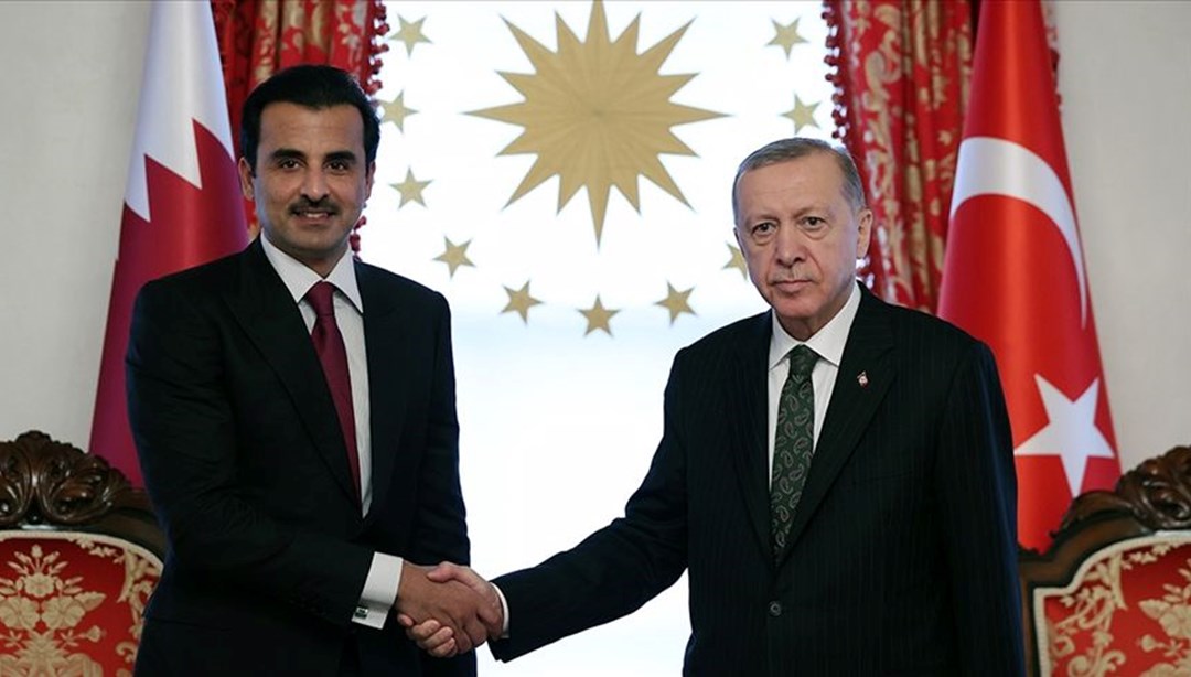 Cumhurbaşkanı Erdoğan, Katar Emiri Şeyh Al Sani ile telefonda görüştü