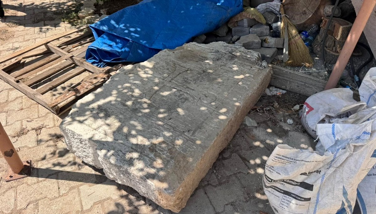 Tadilat sırasında bahçede bulundu: Bizans dönemine ait olduğu düşünülüyor