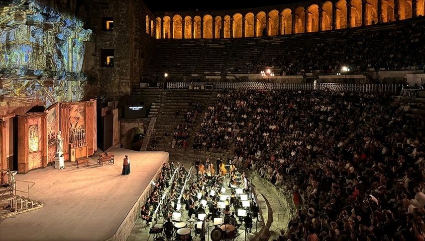 31. Uluslararası Aspendos Opera ve Bale Festivali'nde 12 binin üzerinde izleyiciye ulaşıldı