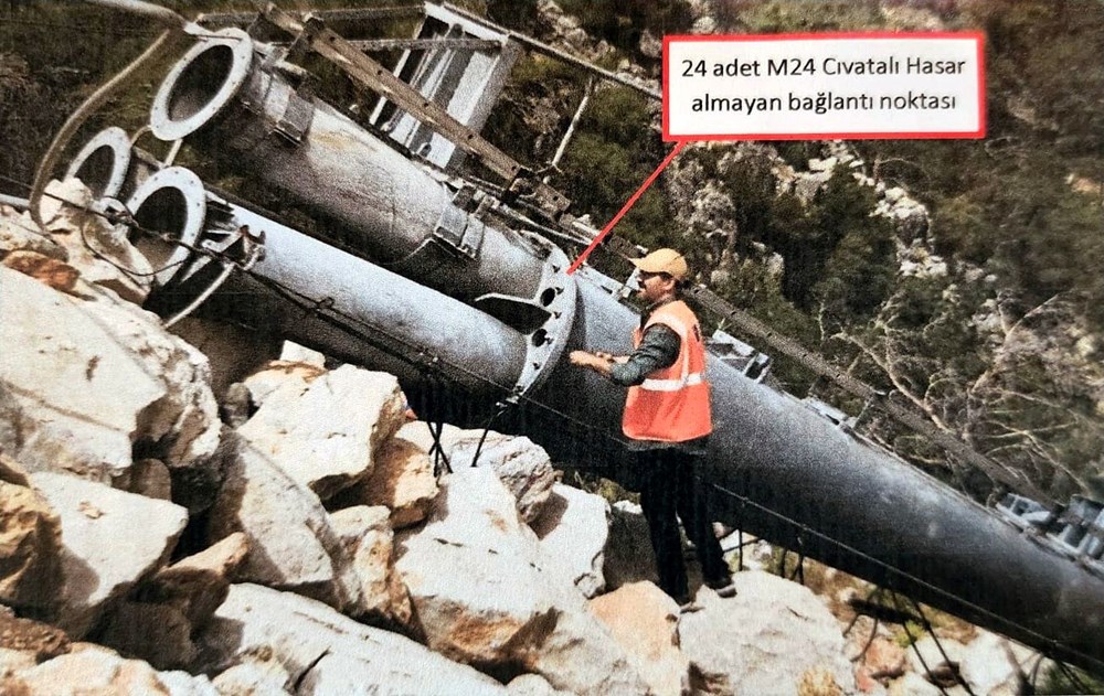 Antalya’daki teleferik kazasında uzman raporu: “Faciaya neden olan 5 numaralı direk şartnameye uygun değil” - 6