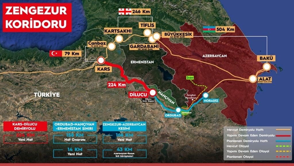 Zengezur Koridoru'nda tarihi adım