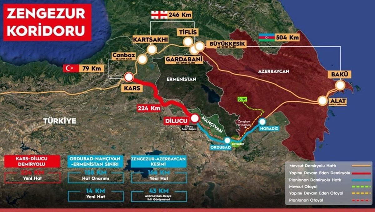 Zengezur Koridoru'nda tarihi adım