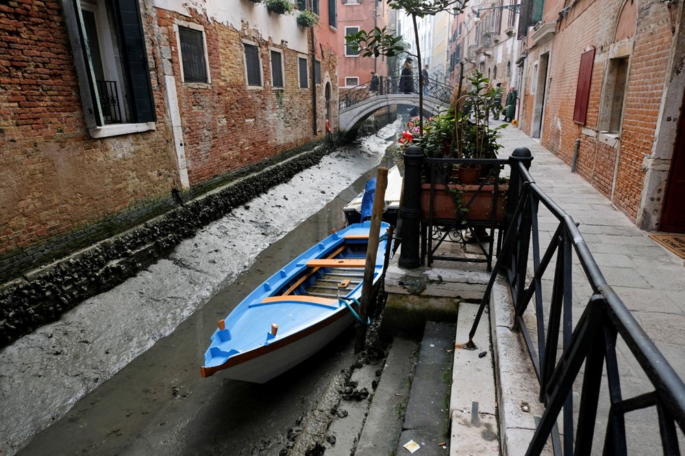 İtalya'da kuraklık alarmı: Venedik'in kanalları kurumaya başladı - Son  Dakika Dünya Haberleri | NTV Haber