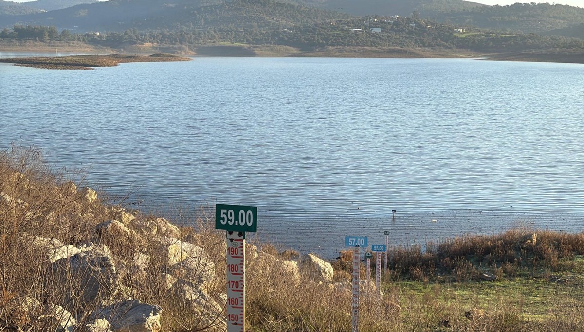 Bodrum'daki iki barajdan iyi haber