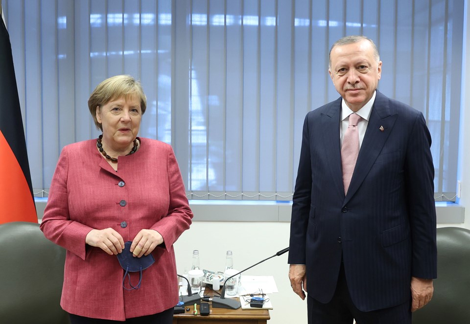 Cumhurbaşkanı Erdoğan, Biden'la görüştü - 5