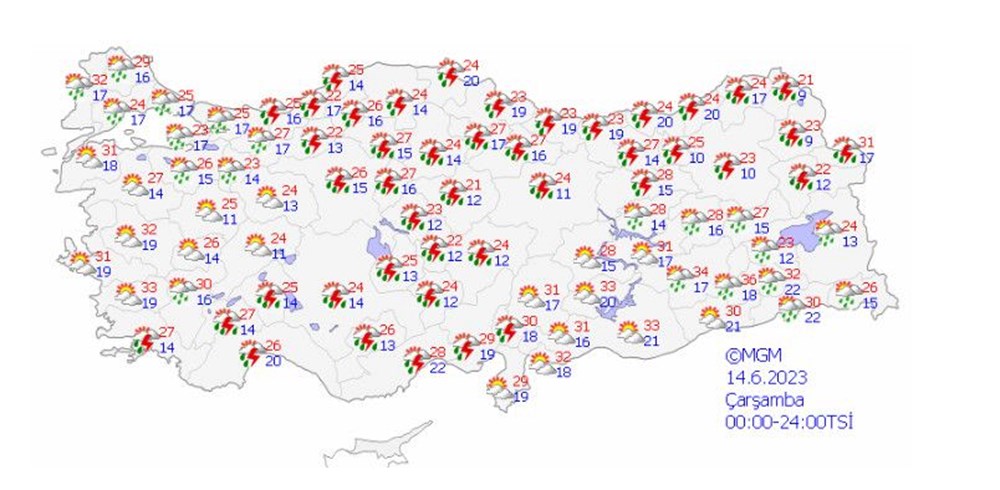 Meteoroloji 26 il için uyardı (Bugün hava nasıl olacak?) - 15